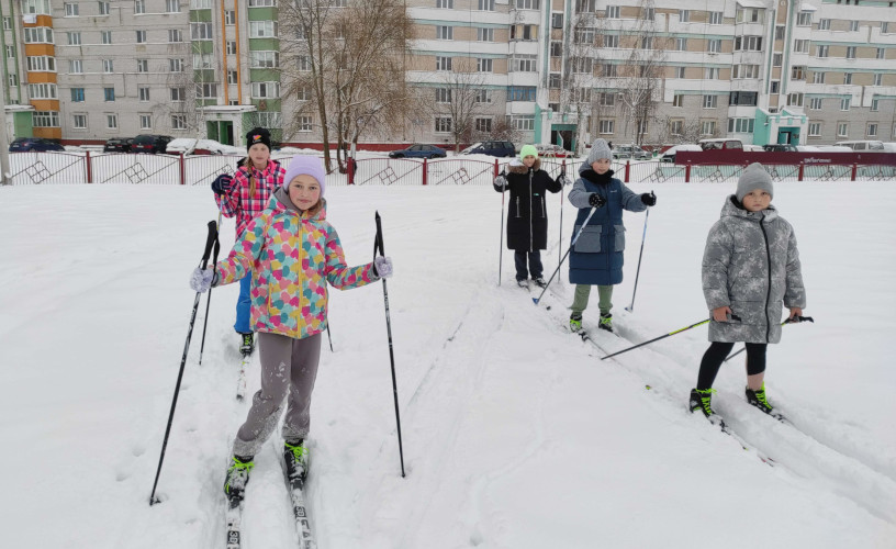 Олимпийцы опробовали первый снег